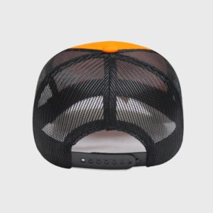 Boné Trucker de brim e redinha - Traseiro