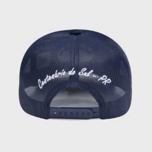 Boné caminhoneiro de helanca e tela - Traseiro