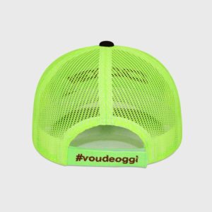 Boné seis gomos fluorescente - Traseiro