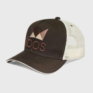 Boné trucker de redinha marrom - Pefill