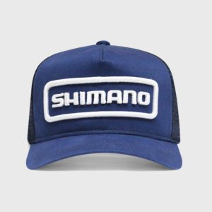 Bon&eacute; trucker de redinha azul marinho - Frente