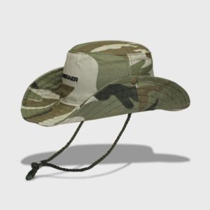 Chapéu afro camuflado - Perfil