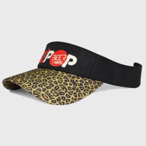 Viseira de microfibra preta - Perfil