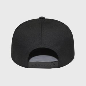 Boné snapback preto - Traseiro