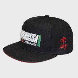 Boné snapback preto - Perfil
