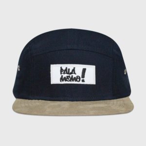 Bon&eacute; 5 panel aba reta - Frente