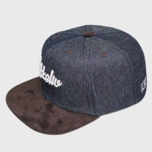 Boné aba reta jeans - Perfil