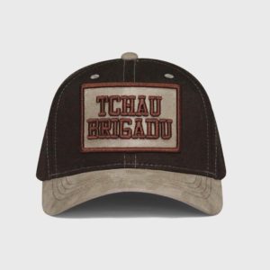 Boné seis gomos com aba curva - Frente