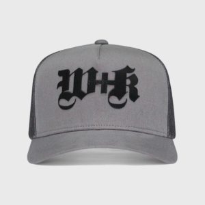 Boné trucker de redinha com aba curva - Frente