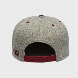 Boné aba reta de crêmia - Traseiro