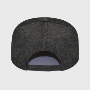 Boné aba reta snapback jeans - Traseiro
