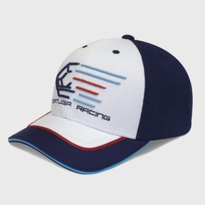 Boné seis gomos com recorte - Perfil lateral