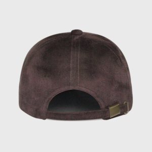 Boné aba curva de suede - Traseiro