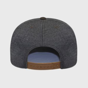 Boné snapback aba reta de moleton - Traseiro