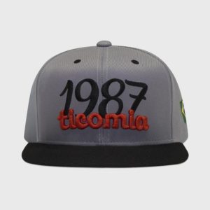 Boné aba reta bordado 3D - Frente