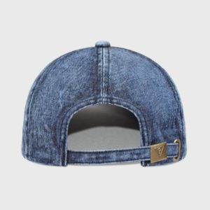 Boné seis gomos jeans - Traseiro