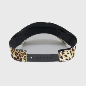 Viseira estampa de onça - Traseiro