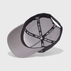 Boné trucker bordado com aba curva - Interior