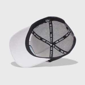 Boné trucker de tela com aba curva - Interior