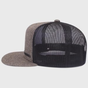 Boné snapback de tela - Lateral