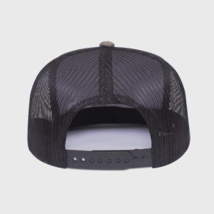 Boné snapback de tela - Traseiro