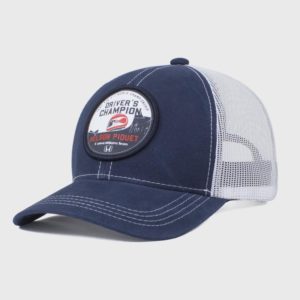 Boné com costuras contrastantes - Perfil