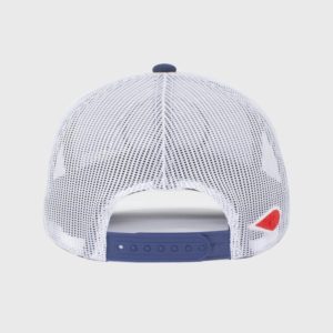 Boné com costuras contrastantes - Traseiro