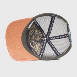 Boné trucker com interior sublimado - Interior