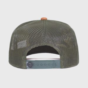 Boné trucker com interior sublimado - Traseiro