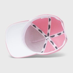 Boné trucker rosa bebê com estampa 3D - Interior